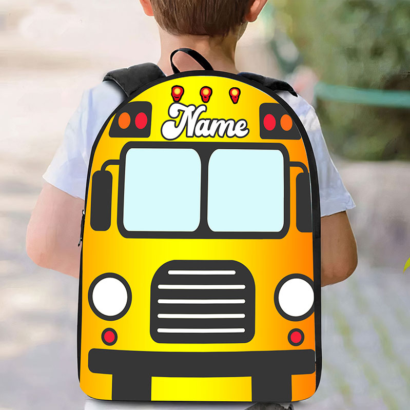 School bus Backpack