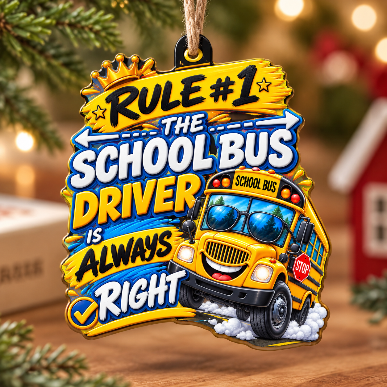 Rule#1 The school bus driver is always right