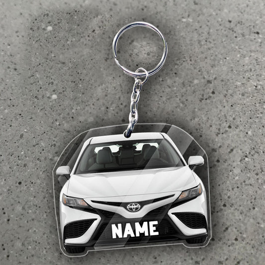 Transparent Acrylic Keychain - CAMRY  (Personalizable)