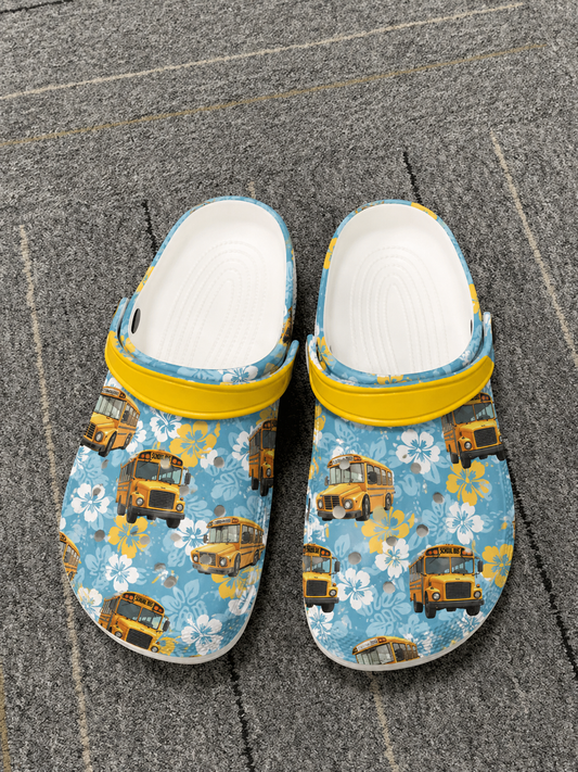 School bus pattern clogs