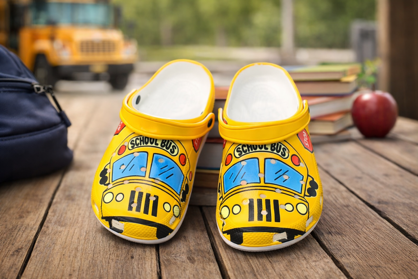 School Bus clogs
