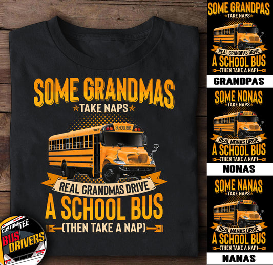 Some ...take naps - Real .... drive a school bus then take a nap