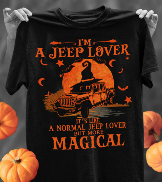 I'm a jeep lover - it's like a normal jeep loverbut more magical (Gladiator)