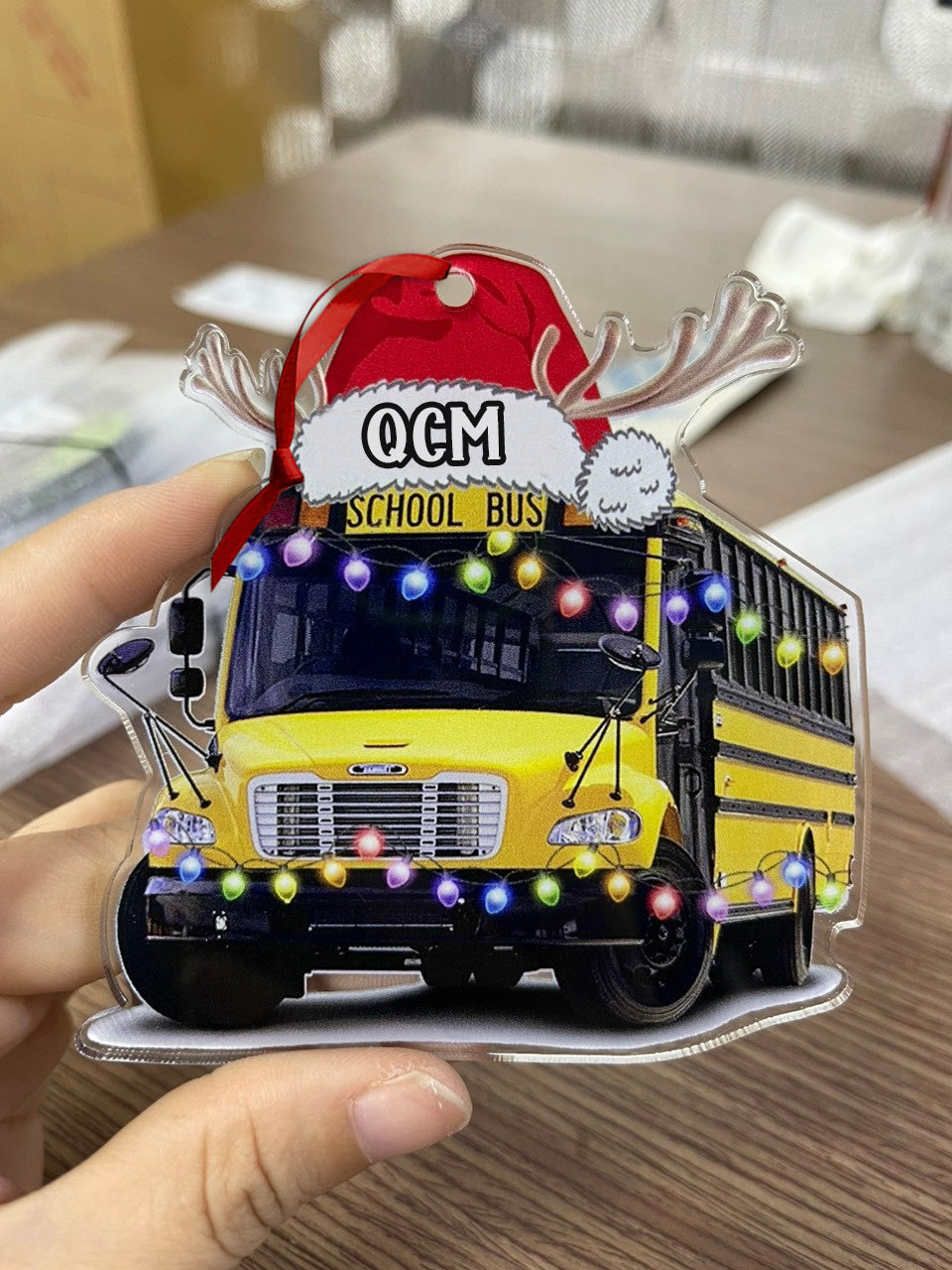 All Types School buses Christmas Ornament - Ver4