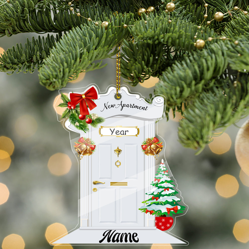 New Apartment Christmas Ornament - Custom personalized