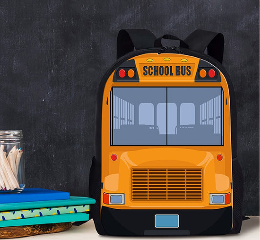 School bus Backpack 2