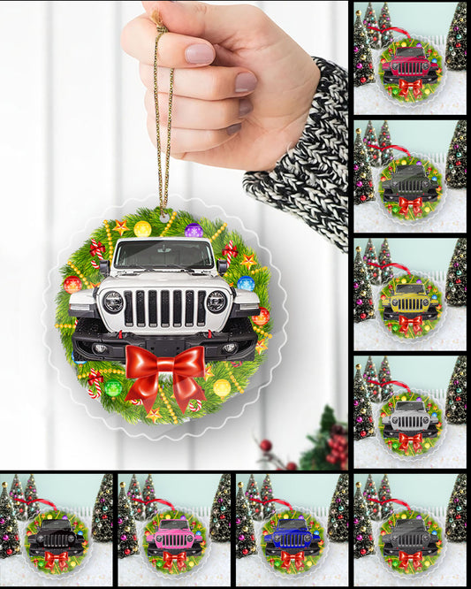 Christmas Ornament Collection for Jeep lover - Ver2