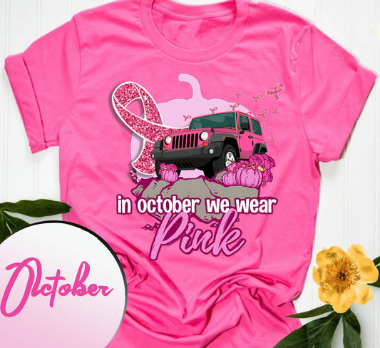 In october we wear pink