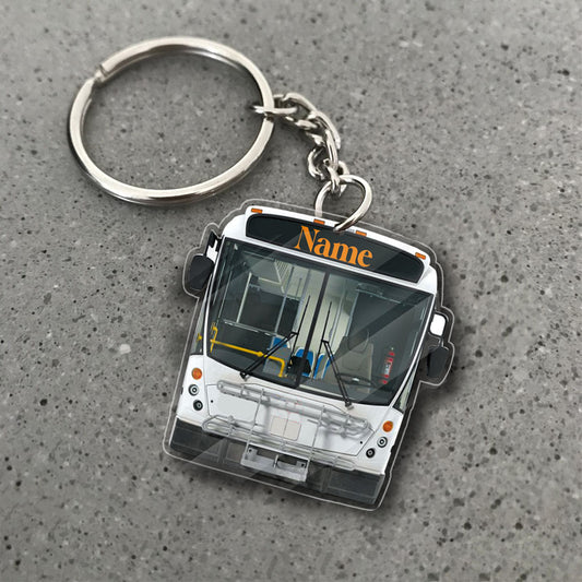 Transparent Acrylic Keychain 32 -  Nabi 416  ( Personalizable )