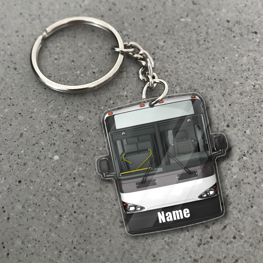 Transparent Acrylic Keychain 33 -  MCI D4500 CT ( Personalizable )