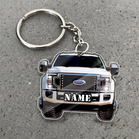 Transparent Acrylic Keychain - F 450 ( Personalizable )